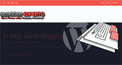 Desktop Screenshot of bloggerexperto.com