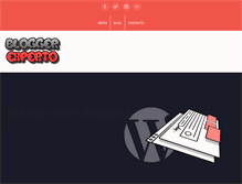 Tablet Screenshot of bloggerexperto.com